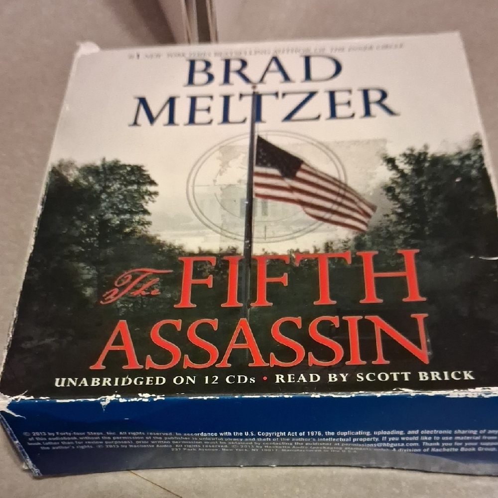 The Fifth Assassin Audio Book CD set